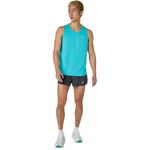 Bividis ASICS Silver Singlet Energy Aqua Hombre - 3