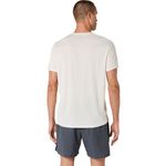 Polo ASICS Silver Ss Top Cream Hombre - 2