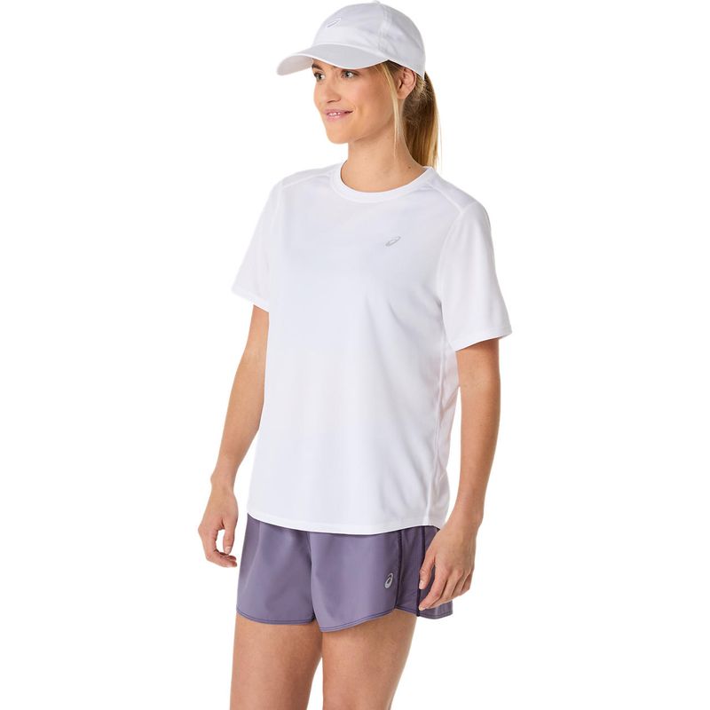 Polo ASICS Silver SS Top Brilliant White Mujer - 2