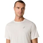 Polo ASICS Silver Ss Top Cream Hombre - 3