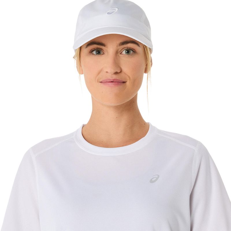 Polo ASICS Silver SS Top Brilliant White Mujer - 3