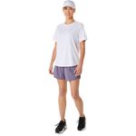 Polo ASICS Silver SS Top Brilliant White Mujer - 5