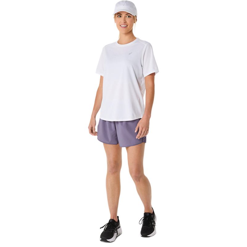 Polo ASICS Silver SS Top Brilliant White Mujer - 5