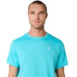 Polo ASICS Silver Ss Top Energy Aqua Hombre - 3