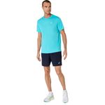 Polo ASICS Silver Ss Top Energy Aqua Hombre - 4