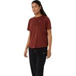 Polo Running Asics Silver SS Top Mujer - 1