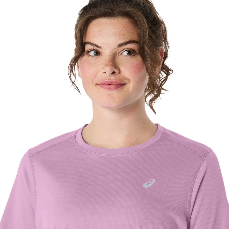 Polo Running Asics Silver SS Top Mujer - 3