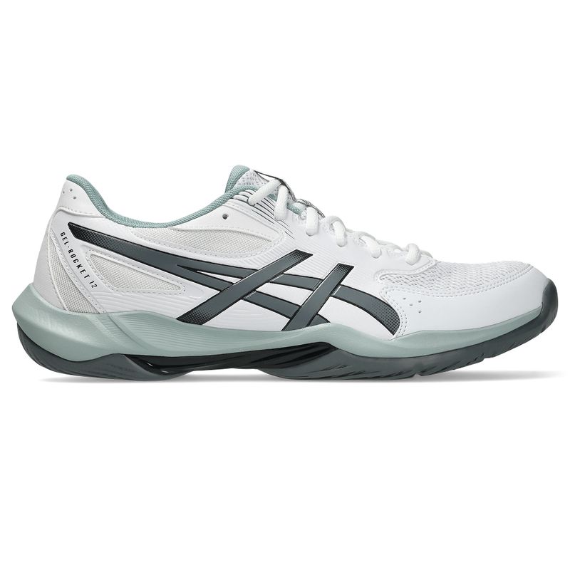 Zapatillas ASICS GEL-Rocket 12 White/Steel Grey Hombre - 0