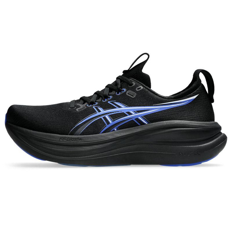 Zapatillas Asics GEL-Nimbus 28 Black/Neon Blue Hombre - 1
