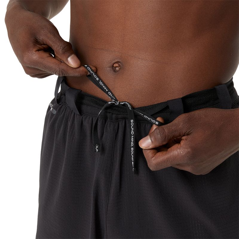 Short ASICS Metarun 5In Short Performance Black Hombre - 6