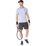 Short ASICS Match Laser Cut 7In Short Graphite Grey Night Energy Hombre - 1