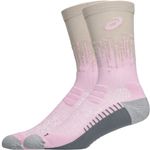 Medias ASICS Performance Run Sock Crew Hazy Lilac/Rose Dust Unisex - 1