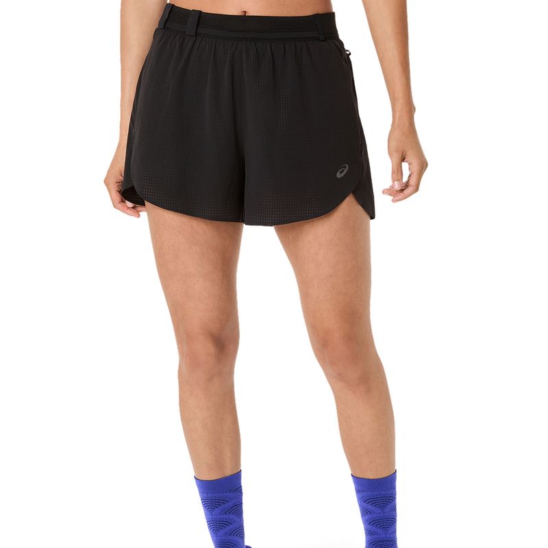 Short ASICS Metarun Split ShortPerformance Black Mujer - 0