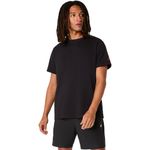 Polo ASICS Heritage Heavy Cotton Graphic Tee Performance Black/C-Tomato Unisex - 0