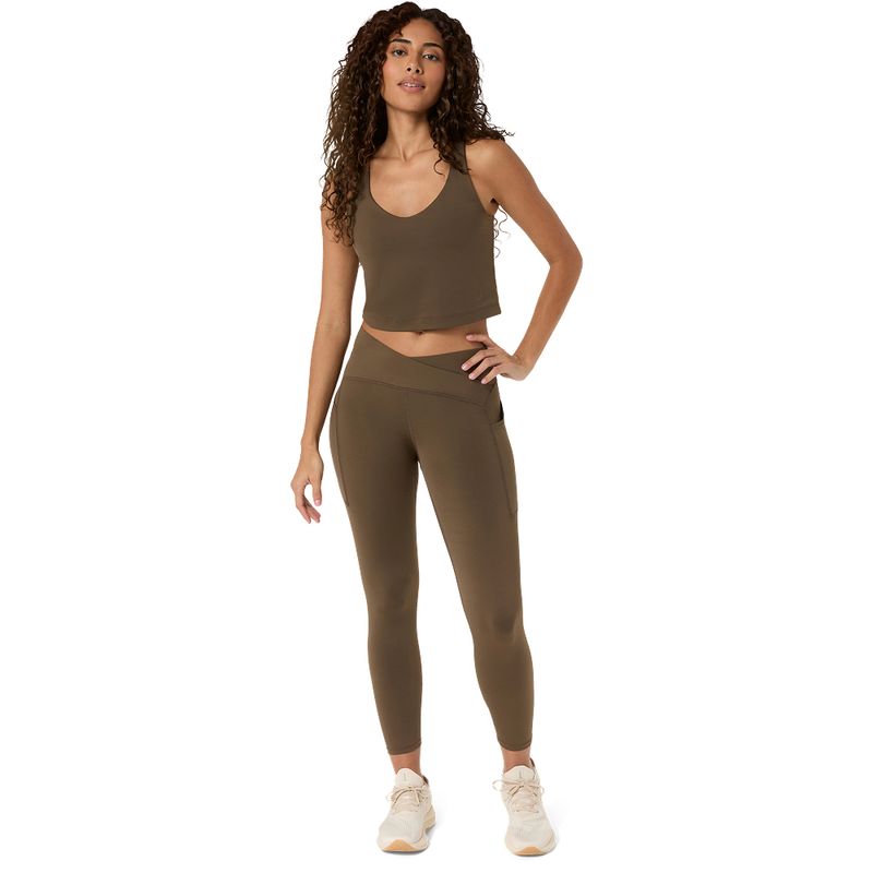 Bras ASICS Nagino Flex Bra Top Kuriiro Brown Mujer - 5