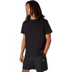 Polo ASICS Heritage Heavy Cotton Graphic Tee Performance Black/C-Tomato Unisex - 3