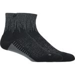 Medias ASICS Performance Run Sock Quarter Performance Black Unisex - 0