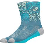 Medias ASICS Performance Run Sock Crew Foggy Teal/Energy Aqua Unisex - 1
