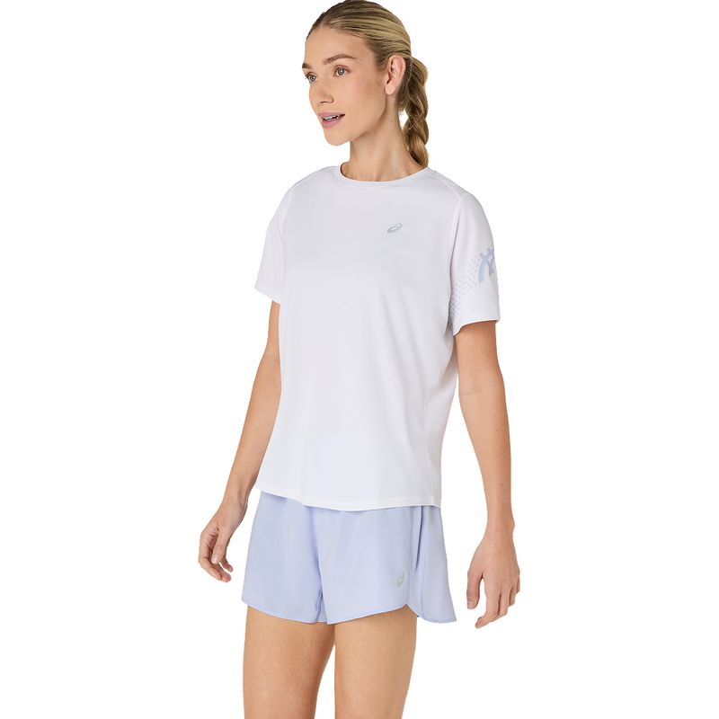 Polo ASICS Icon Ss Top Brilliant White Mujer - 1