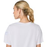 Polo ASICS Icon Ss Top Brilliant White Mujer - 5