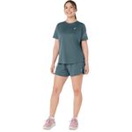 Polo ASICS Icon Ss Top Foggy Teal Mujer - 3