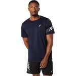 Polo ASICS Icon Ss Top Midnight/Cream Hombre - 0