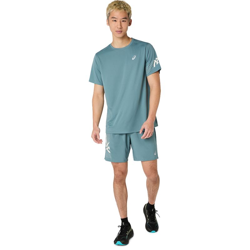 Polo ASICS Icon Ss Top Foggy Teal Hombre - 3