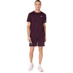 Polo ASICS Icon Ss Top Dark Aubergine Hombre - 3