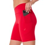 Bikers ASICS Nagino Flex Biker Short Speed Red Mujer - 4