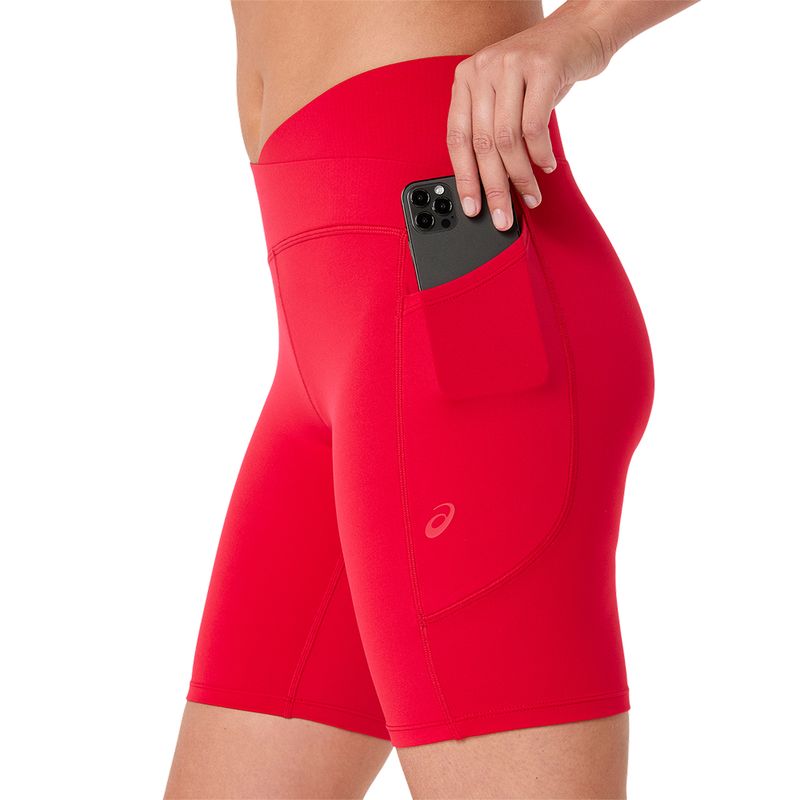 Bikers ASICS Nagino Flex Biker Short Speed Red Mujer - 4