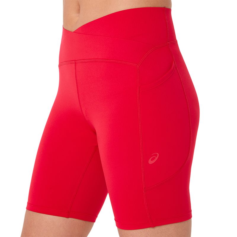 Bikers ASICS Nagino Flex Biker Short Speed Red Mujer - 5