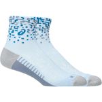 Medias ASICS Performance Run Sock Quarter Arctic Blue/Aegean Blue/Grey Blue Unisex - 0