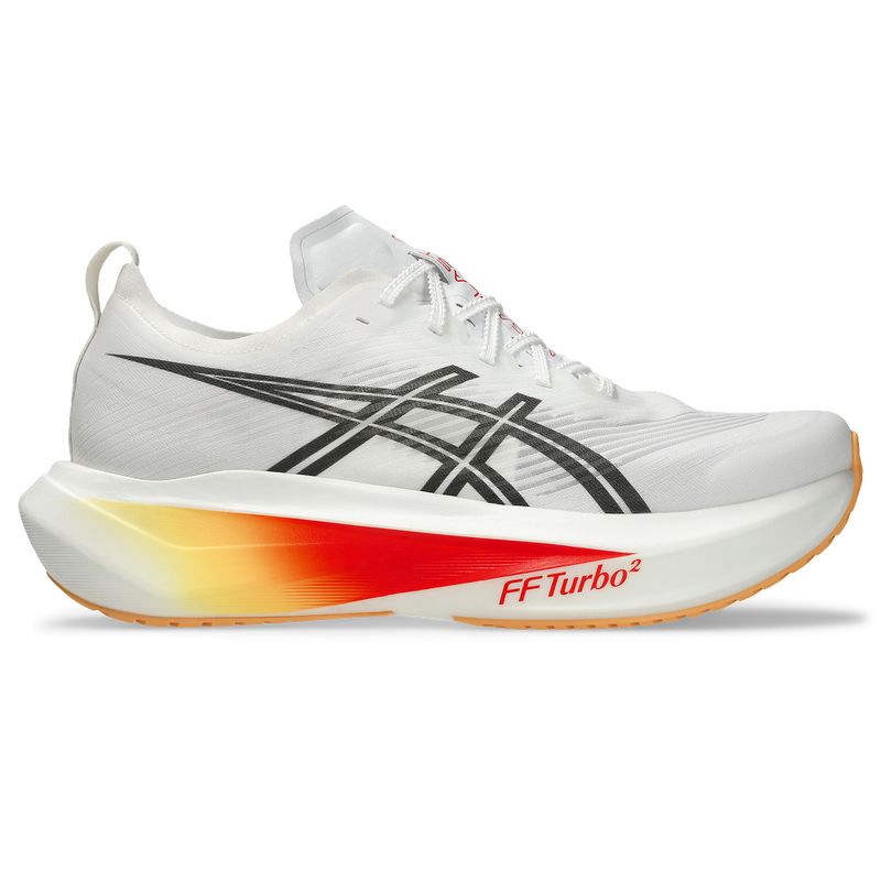 Zapatillas ASICS Megablast White/Orange Glow Unisex - 0