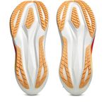 Zapatillas ASICS Megablast White/Orange Glow Unisex - 5