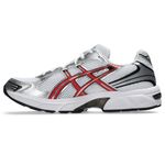 Zapatilla ASICS GEL-1130 White/Red Snapper  Unisex - 1