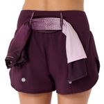Short ASICS Road 3-5In Short Dark Aubergine Mujer - 5