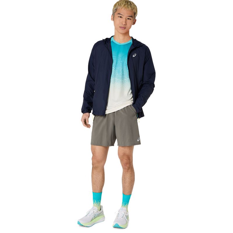 Short ASICS Road 2-N-1 7In Short Truffle Grey Hombre - 2