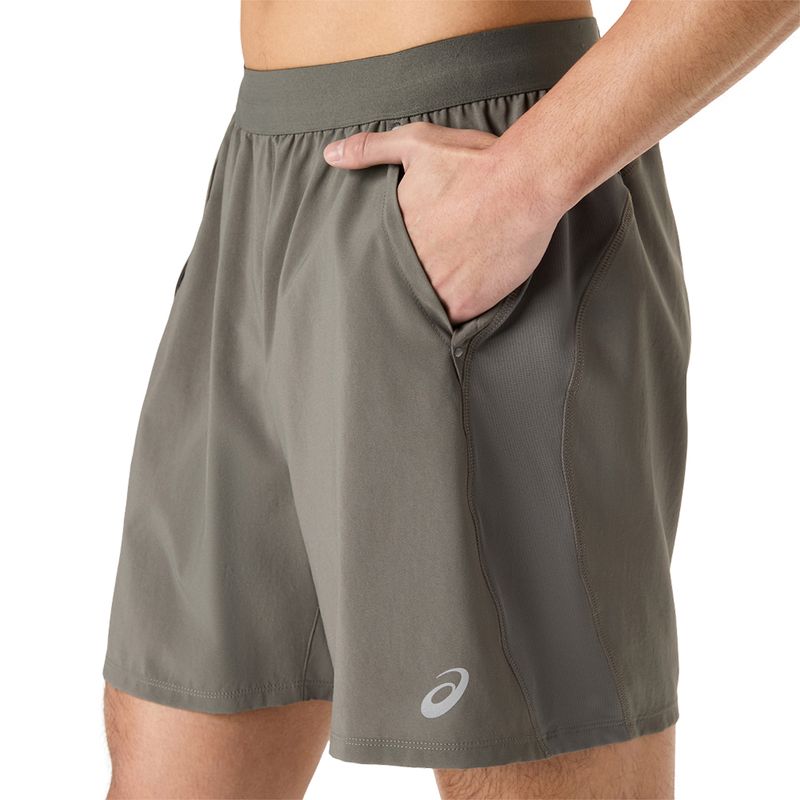 Short ASICS Road 2-N-1 7In Short Truffle Grey Hombre - 3