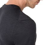 Polo ASICS Refined Texture Short Sleeve Top Performance Black Heather Hombre - 6
