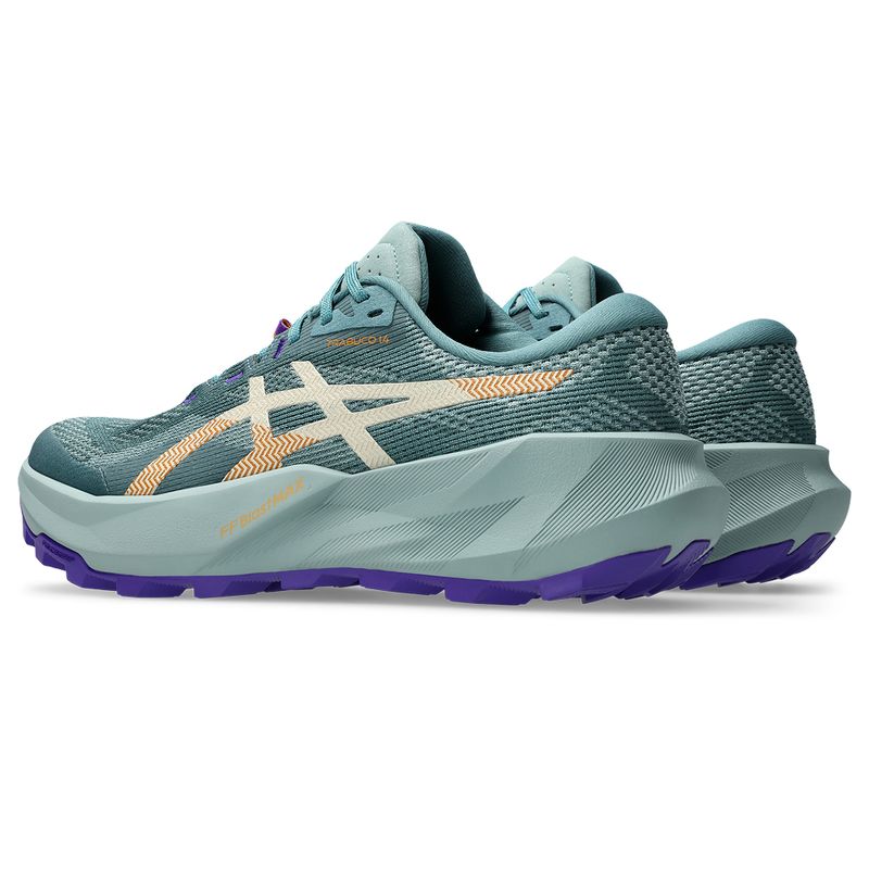 Zapatillas ASICS Trabuco 14 Foggy Teal/Radiant Amethyst Mujer - 4