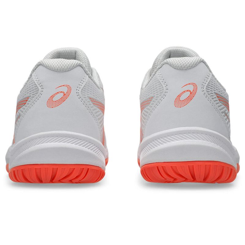 Zapatillas ASICS Upcourt 6 White/Vivid Coral Mujer - 4
