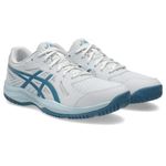 Zapatillas ASICS Upcourt 6 White/Saba Blue Hombre - 3