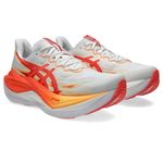 Zapatillas ASICS Superblast 3 White/Orange Glow Unisex - 2