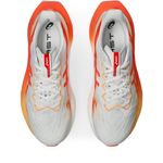 Zapatillas ASICS Superblast 3 White/Orange Glow Unisex - 3