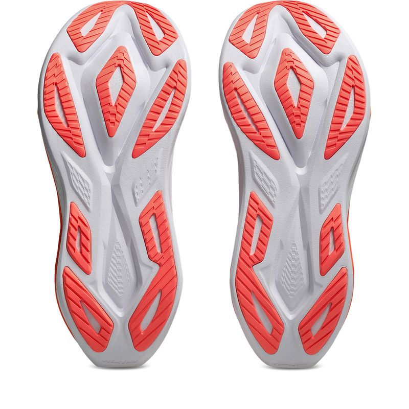 Zapatillas ASICS Superblast 3 White/Orange Glow Unisex - 5