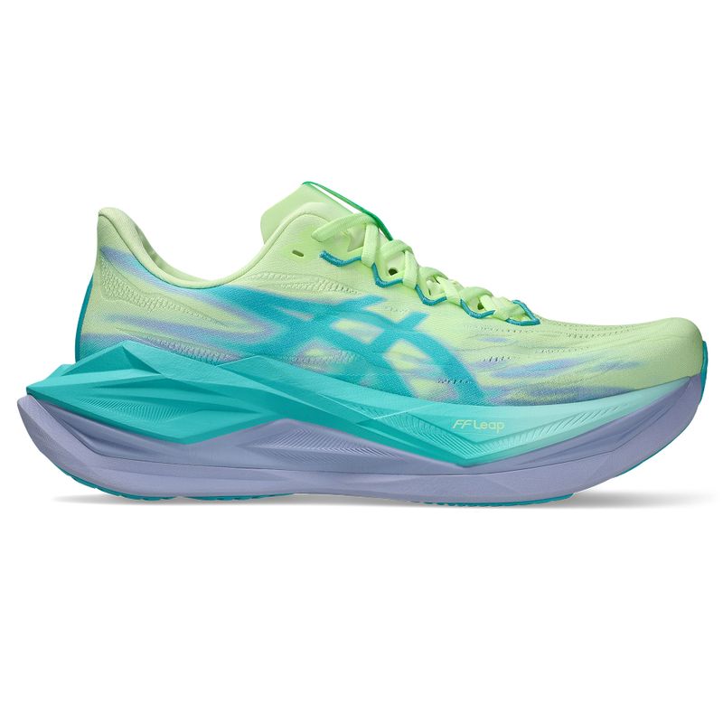 Zapatillas ASICS Superblast 3 Illuminate Yellow/Energy Aqua Unisex - 0
