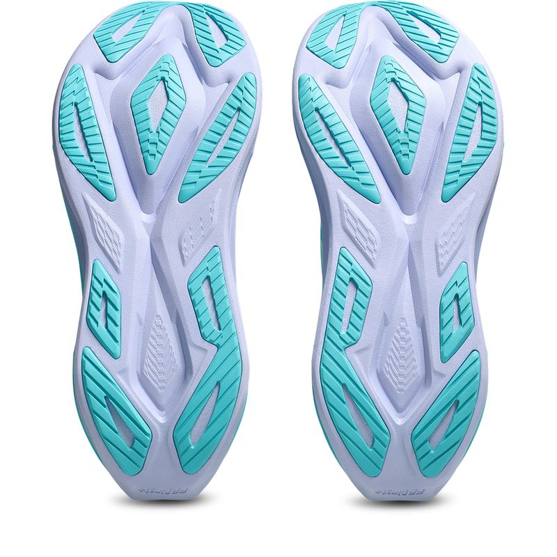 Zapatillas ASICS Superblast 3 Illuminate Yellow/Energy Aqua Unisex - 5