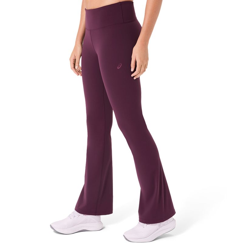 Legging ASICS Comfort Core Flare Tight Dark Aubergine Mujer - 3