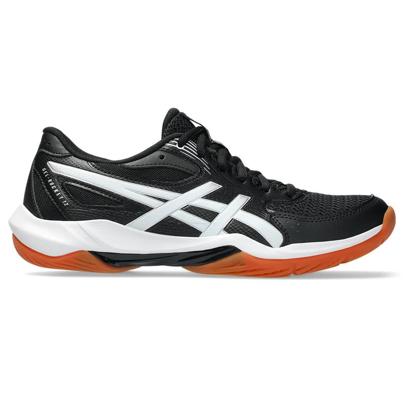 Zapatillas ASICS GEL-Rocket 12 Black/White&nbsp;Mujer - 0
