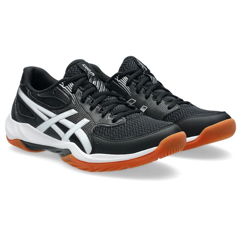 Zapatillas ASICS GEL-Rocket 12 Black/White&nbsp;Mujer - 3